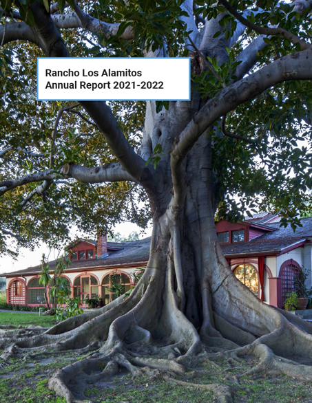 Image of Rancho Los Alamitos Ranch House and Moreton Bay Fig Tree - Annual Report 2021-2022