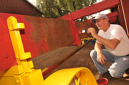 "Roustabout" Restores Beet Wagon